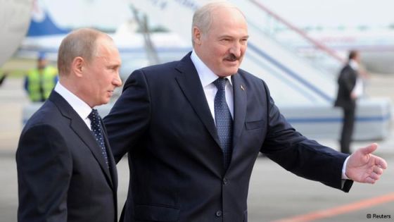 В. Путин и А. Лукашенко