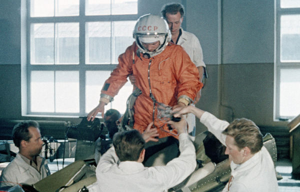 Предстартовая подготовка Юрия Гагарина к полету, 1961 год
