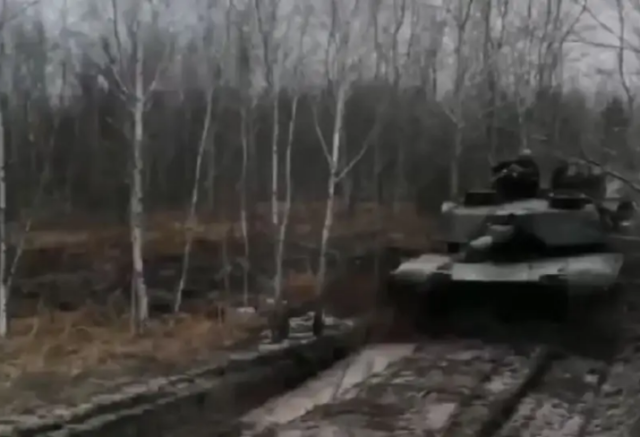 Танк Abrams ВСУ