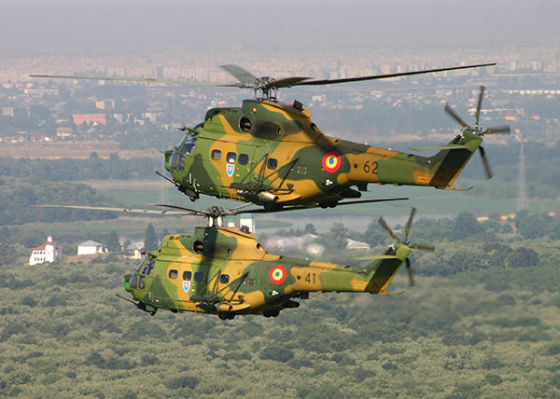 Вертолеты IAR 330L Puma