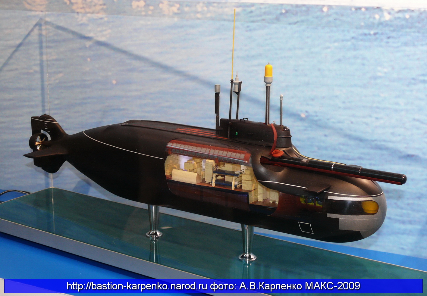 865_mvms-2009 Подводная лодка для морского спецназа России