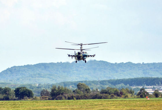 Летная программа вертолета Ка-52 «Аллигатор».