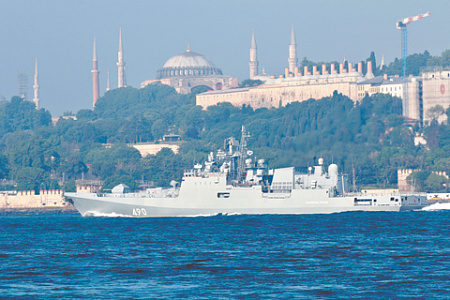 «Адмирал Эссен» и другие фрегаты проекта 11356Р ВМФ России неоднократно заходили в Восточное Средиземноморье. Фото Reuters