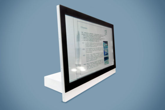 Прозрачный мультисенсорный экран