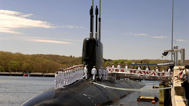 Американская подводная лодка типа "Вирджиния"