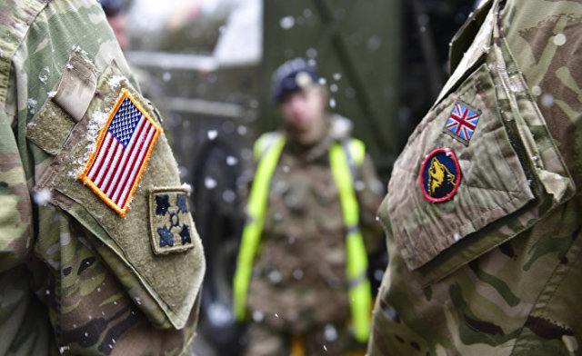 Американские и британские солдаты на учениях НАТО Defender Europe, Германия