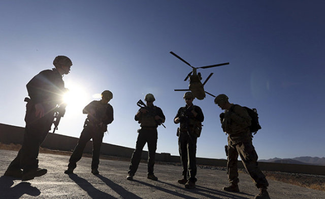 Американские солдаты в Кабуле, Афганистан