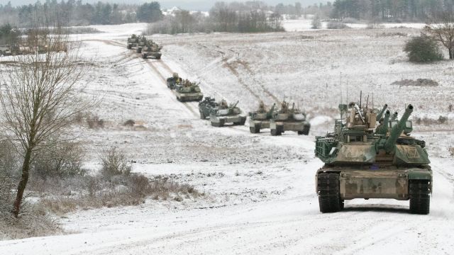 Американские танки M1 Abrams