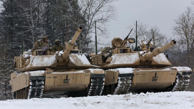 Американские танки M1 Abrams