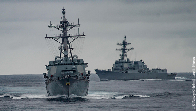 Американские эсминцы безнаказанно чувствуют себя в Черном море