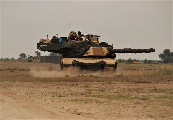 Американские танки M1A2 SEPv2 Abrams