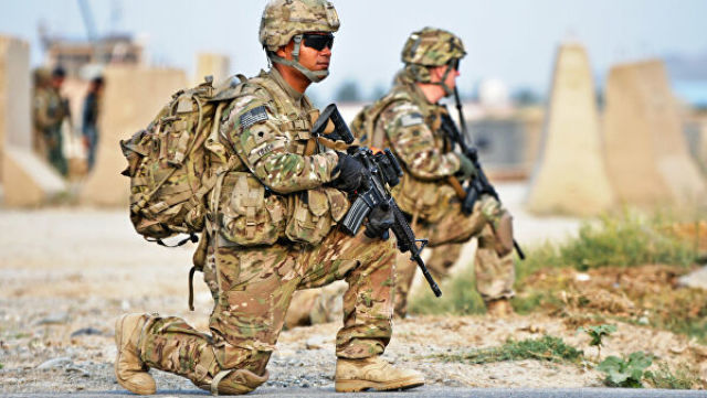 Американские военнослужащие в Афганистане