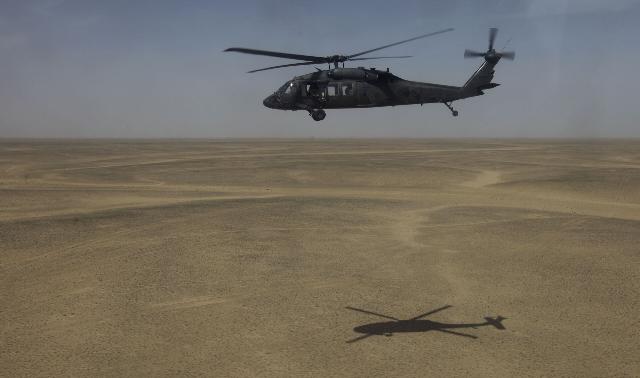 Американский многоцелевой вертолет Sikorsky UH-60 Black Hawk ("Черный ястреб")