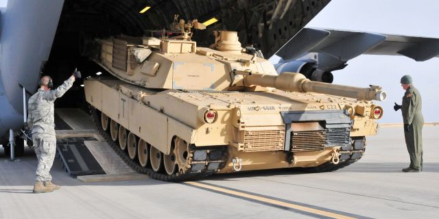 Американский танк Abrams M1A2 SEP (V2)