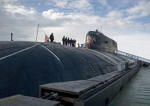 Атомный подводный крейсер "Томск"