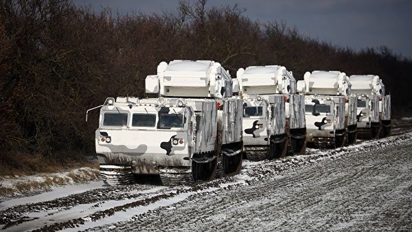 Арктические комплексы ПВО "Тор-М2ДТ"