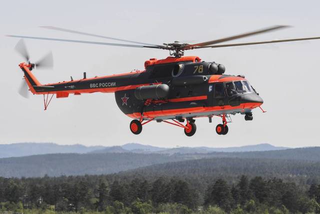 Арктический вертолет Ми-8АМТШ-ВА