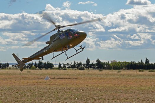 Гибридная версия вертолета AS350