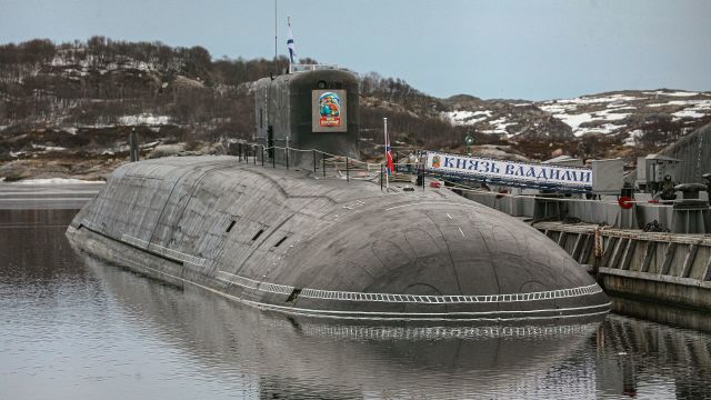 Атомная подводная лодка К-549 "Князь Владимир" в Гаджиево