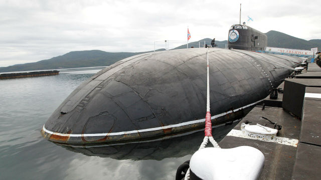 Атомная подводная лодка проекта 949А (шифр "Антей") "Челябинск"