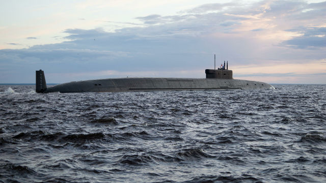 Атомная подводная лодка стратегического назначения "Князь Владимир" проекта 955А