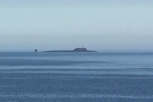 Атомная подводная лодка Северного флота "Северодвинск".