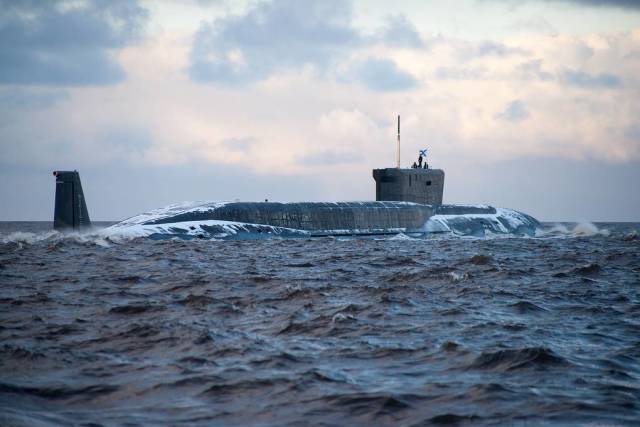 Атомный подводный ракетный крейсер "Александр Невский"