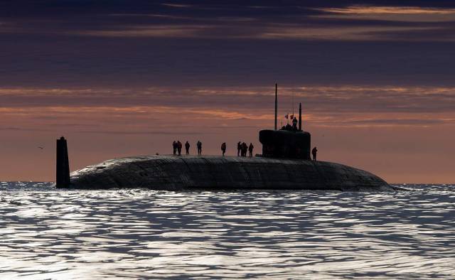 Атомный подводный ракетный крейсер стратегического назначения "Князь Олег"