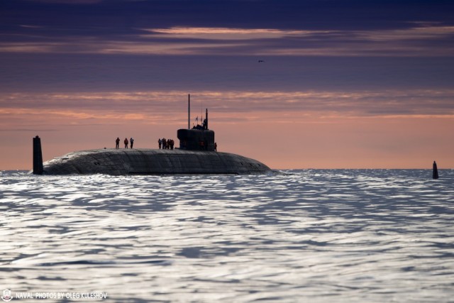 Атомный подводный ракетный крейсер "Князь Олег"