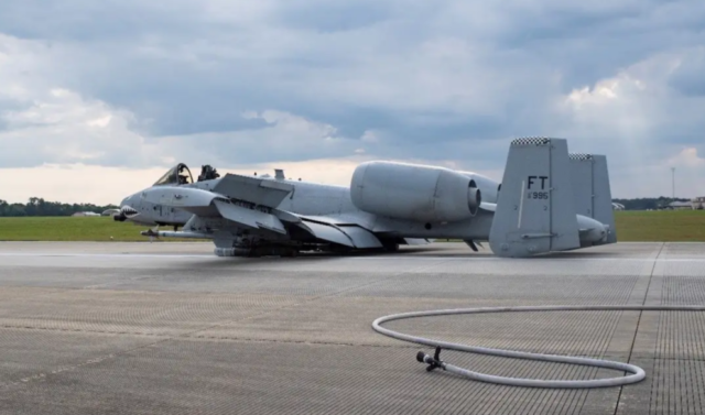 Аварийная посадка A-10C Thunderbolt II