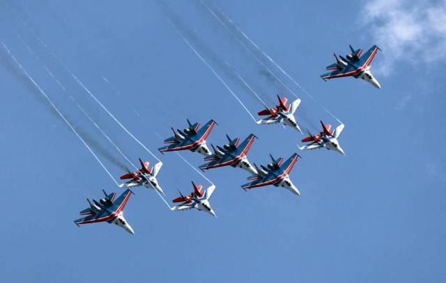 Авиационная группа высшего пилотажа "Русские витязи"