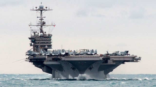 Авианосец USS Harry S. Truman, 2015 год