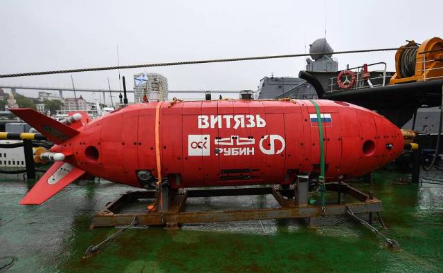 Автономный необитаемый подводный аппарат комплекса сверхглубоководного погружения "Витязь-Д"