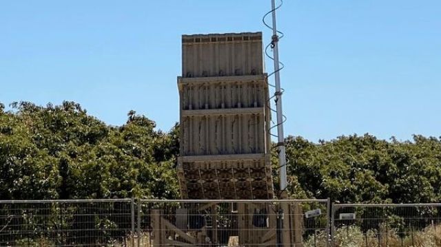 Батарея противоракетной обороны "Железный купол" в Израиле