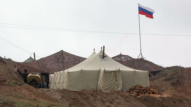 База российских миротворцев в Нагорном Карабахе
