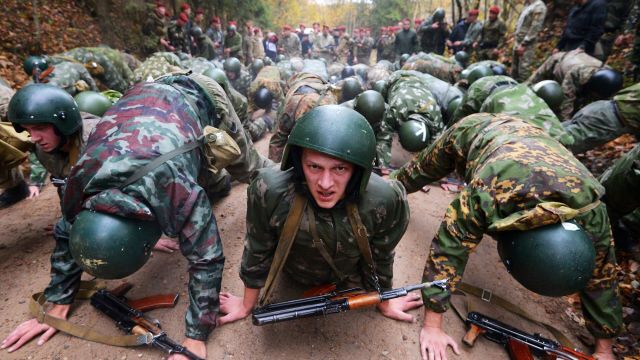 Белорусские спецназовцы на учениях. Архивное фото