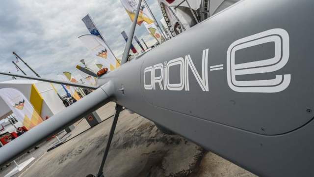 Беспилотный летательный аппарат (БПЛА) большой продолжительности полета из состава разведывательно-ударного комплекса «Орион-Э»