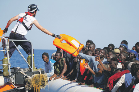 Беженцы и мигранты стали главной проблемой для современной Европы. Фото Reuters