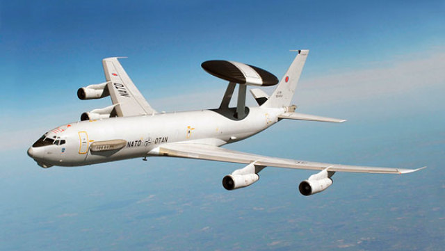 Boeing E-3A Sentry – один из главных инструментов воздушной разведки НАТО