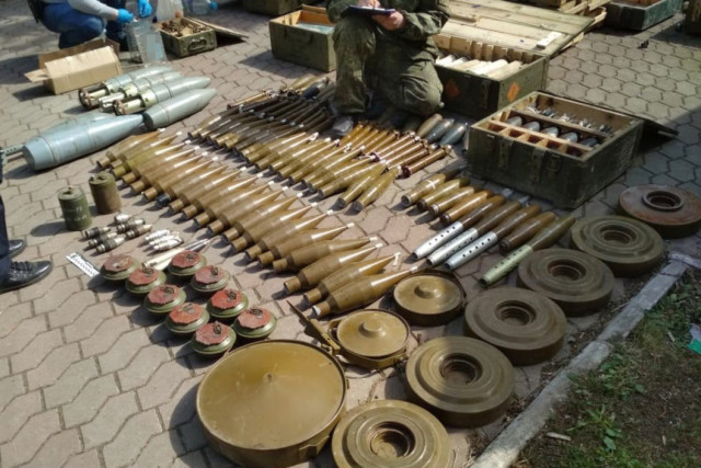 Боеприпасы ВС Украины