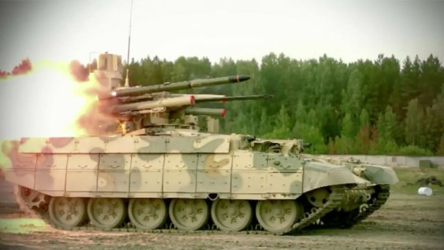 Боевая машина поддержки танков (БМПТ) "Терминатор"