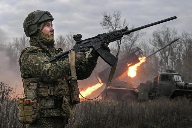 Боевая работа РСЗО "Град" в зоне СВО