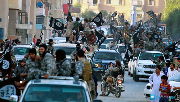 Боевики террористической группировки Исламское государство (ИГ, запрещена в РФ). Архивное фото