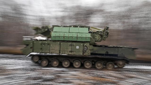 Боевое дежурство ЗРК "Тор-М1" в зоне СВО