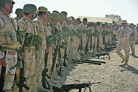Бойцы "пешмерги" на учениях. Фото с сайта www.dvidshub.net