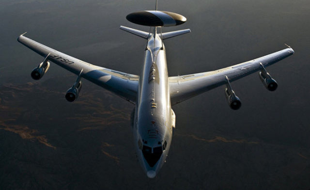 Боинг E-3 "Сентри". Американский самолет ДРЛО