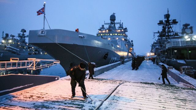 Большой десантный корабль "Пётр Моргунов"