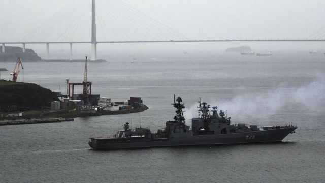 Большой противолодочный корабль (БПК) "Адмирал Пантелеев"