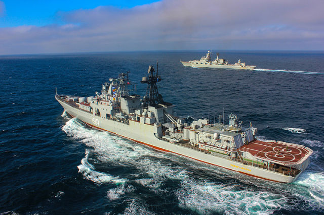 Большой противолодочный корабль "Североморск"