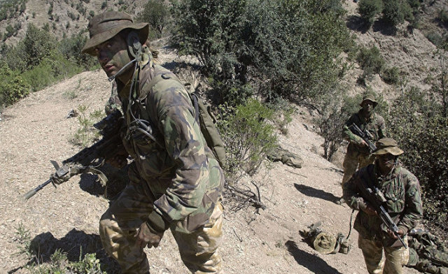 Британский спецназ в Афганистане в 2002 году